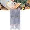 Equal Space Divider, Expanding Aluminum Sewing Gauge Button Guide Measure Multiple Equal Distances for Crafting Pleating Button Space