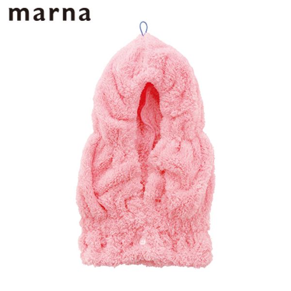 Dry turban, hair drying towel, dry towel, MARNA, hair turban, fluffy dry turban, hair cap, absorbent towel, bath goods, bath products, bath goods, bath products, bath, wash products