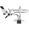 AmScope Powerful LED Dual Gooseneck Microscope Illuminator Adjustable Light