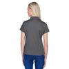 Harriton Ladies' 4 oz. Polytech Polo S CHARCOAL