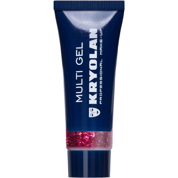 Kryolan Multi Glitter Gel Coarse 10 ml Red