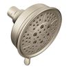 Moen Brushed Nickel Four-Function 4-3/8-Inch Diameter Showerhead, 3638BN