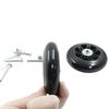 Zorveiio 2 Pack 90mm x 24mm Suitcase Replacement Wheels, Black
