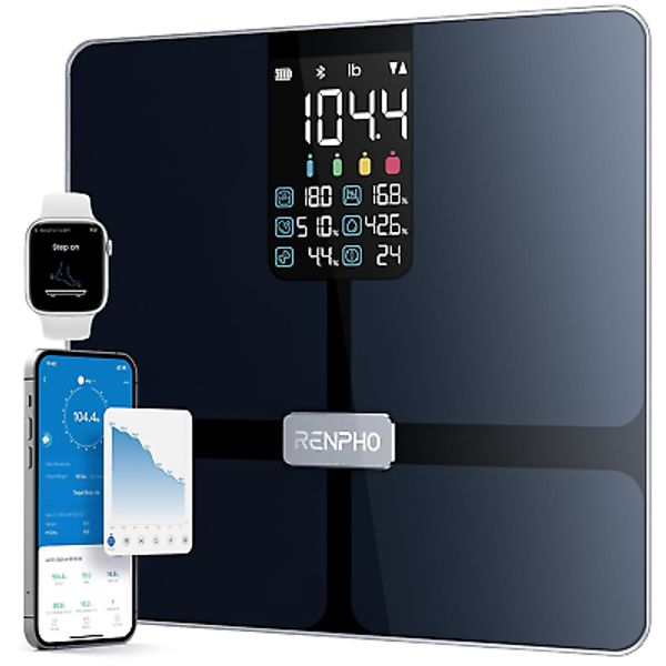 Smart Scale for Body Weight, FSA HSA Store Eligible, Body Fat Scale with VA Disp