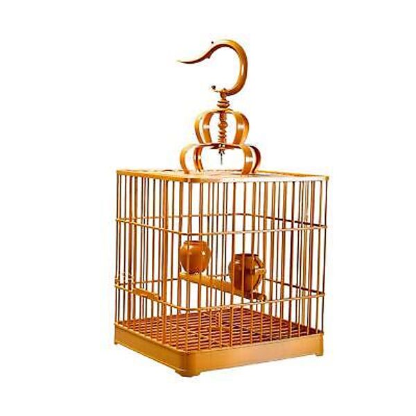 Bird Cage Assembly Breathable Stand Cage Birdhouses Feeder Hanging Pet House for