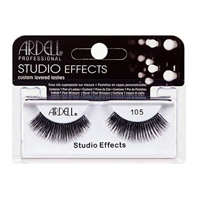 (3 Pack) ARDELL Studio Effects Custom Layered Lashes 105 Black