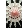 6-Pack 15 Inch Tissue Snowflake Decoration, Pink
