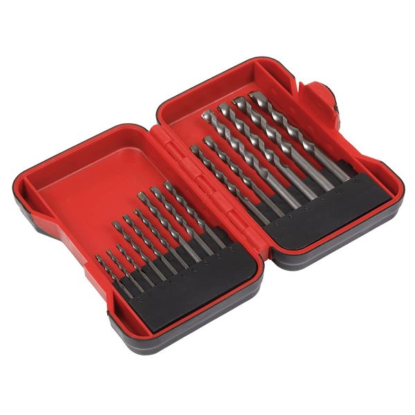 Sealey AK3715M 15pc Masonry Drill Bit Set