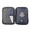 Zero Grid Passport Wallet - Travel Document Holder w/RFID Blocking, Shadow, One Size, Single