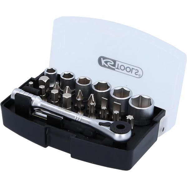 KS Tools 911.2010 1/4' Bit-Satz, 24-tlg