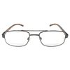 Incredible Bargains The Lincoln Rectangular Reading Glasses, Rectangle Metal Frame Readers for Men + 3.00 Tortoise