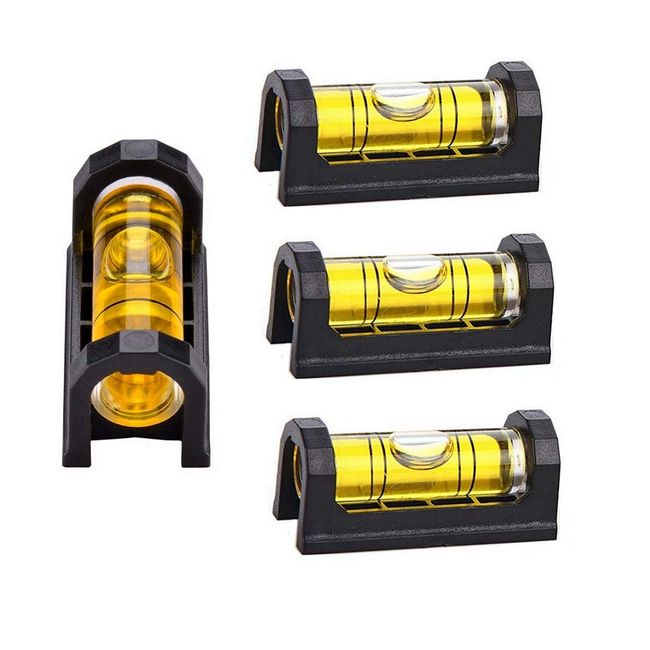 YOTOM 4pcs Gunsmith Level, Scope Mounting Leveling Bubble Tool with Magnetic Base