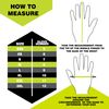 NITRILE PU MIX COATED GLOVE BLACK/GREY XL