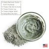 SMART SOLUTIONS Calcium Bentonite Clay Food Grade, 2 lb Pure Indian Healing Clay - All Natural for Internal and External Use | DIY Facial Treatments, Deodorants, Hair Masks