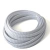 Othmro 5m/16.4ft PET Expandable Braid Cable Sleeving Flexible Wire Mesh Sleeve Silver White
