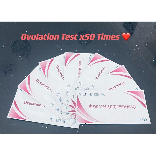 EZ Anywhere ^@^ 50-PCS Ovulation Test Strips Kit Over 99% Accurate Exp 03/2026