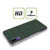 Head Case Designs Dark Green Black Plaid - Pattern Collection Hard Back Case Compatible With Huawei Y360 / Y3