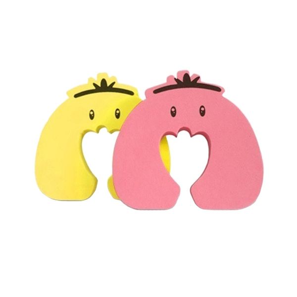 (1,000 won SHOP💸) Agard Anti-Handle Door Cushion Chicken Pink 1 Piece + Yellow 1 Piece Door Closing Prevention Stopper