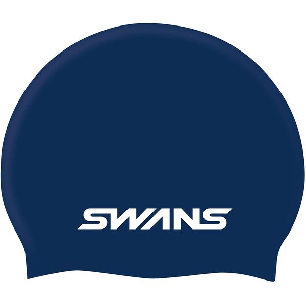 SWANS Swim Cap Swim Cap Silicone Cap SA7 Navy (NAV)