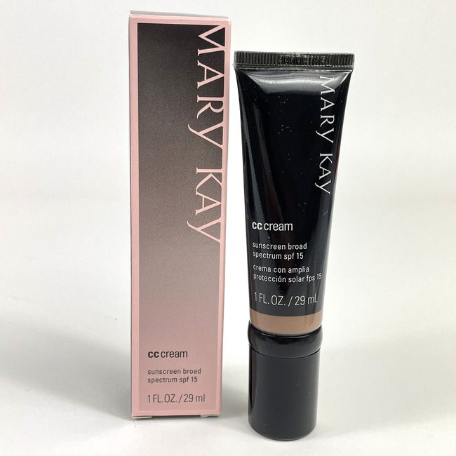 Mary Kay CC Cream Sunscreen Broad Spectrum SPF 15  Very Deep Exp 07/21 NEW