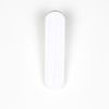 tallo single wooden wall hooks, made from responsibly-sourced timber, White