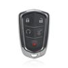 MACHSWON 5 Key Button Car Replacement Remote Key Fob Shell Case HYQ2AB Black