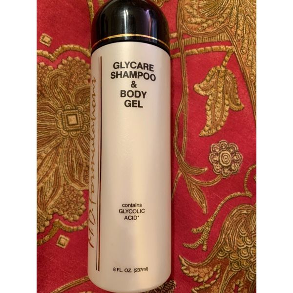M.D. MD FORMULATIONS GLYCARE SHAMPOO & BODY GEL  CLEANSER  8 Fl.oz.  Vintage