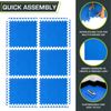 ProsourceFit Extra Thick Puzzle Exercise Mat1/2, EVA Foam Interlocking Tiles for