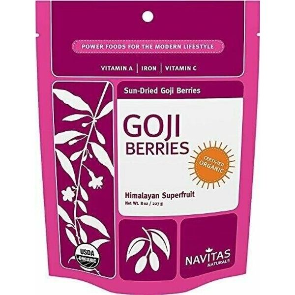 Navitas Organics Goji Dried Berries 8 oz.