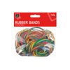250 Strong Elastic Rubber Bands Assorted Colours 140g