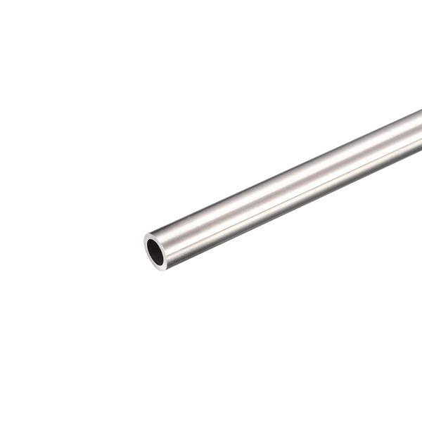 uxcell 304 Stainless Steel Tube Outer Diameter 0.4 x 0.06 inch (10 mm) x 0.06 inch (1.5 mm) Wall Thickness 11.8 inches (300 mm) Length Metal Tube for Industrial Machinery