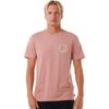 Rip Curl Wetsuit Icon T-Shirt - Mushroom - L