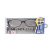 NAGOYA SPECTACLE 8732-03 Squacy Style Anti-Pollen Eyeglasses, Discreet Shield, Anti-Fog, Stylish, Purple, Regular, New Anti-Fog Coat Technology