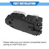 X AUTOHAUX Window Control Switch Compatible for Mercedes-Benz, Plastic Black