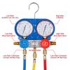HVAC Air Conditioner Kit A/C Diagnostic Manifold Freon Gauge Sets Charging Tools