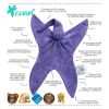 Cuski Miniboos Purple 2 Pack Premature Baby Comforters