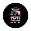 A really cool State Trooper State Trooper PopSockets Swappable PopGrip
