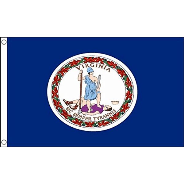 Virginia Flag 5ft x 3ft