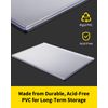 HYARUAT Comic Book Top Loaders - Protector Hard Case Sleeve, Toploader Holder for Silver Age and Current Comics, 10 Pack
