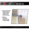 ABN Carbide Tip Grout Removal Hand Tool, Soft Grip & Reversible Triangle Blade