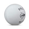 Dunlop White Pro Squash Ball - 3 Balls