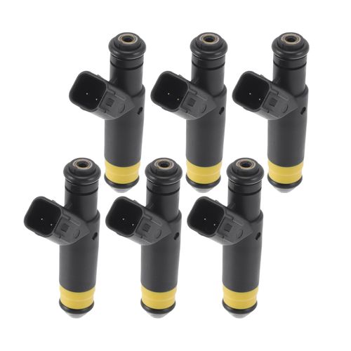 A ABSOPRO 6 Pcs No.YR3EA6A Fuel Injector for Ford F-150 4.2L V6 2001-2003 Car Engine Flow Match Fuel Nozzle
