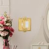 Nostalgic Warehouse Meadows Light Switch Cover Plate, Antique Brass