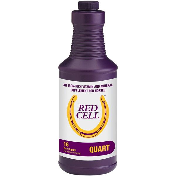 Horse Health Red Cell, Liquid Vitamin-iron-mineral Supplement for Horses, Hel...