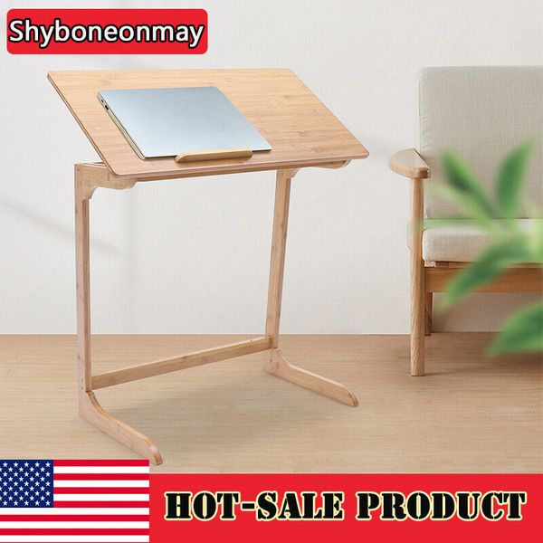 Portable Table Sofa Bed Tray Office Laptop Computer Desk Height Adjustable Home