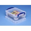 Really Useful Plastic Storage Box 1.75 Litre Clear