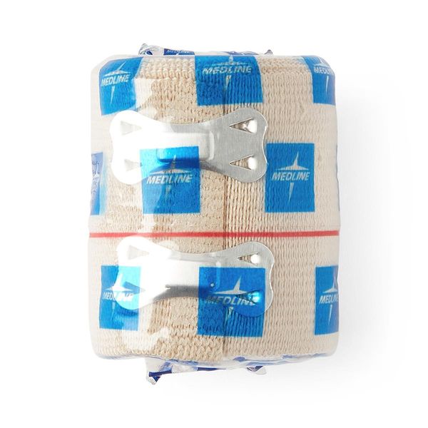 Soft-Wrap Elastic Bandage with Clips, 3" x 5 yd., Each