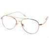 Blue Light Blocking Glasses- Unisex Stylish Aviator Video Gaming Computer Glasses
