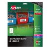 Avery Durable Labels Label, 1-5/8" x 3-5/8" (61502)
