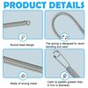 3Pcs Spring Drawstring Threader Tool Rope Threader Clip Quick & Easy Draw String Threader Puller Tool Simple Needle Threader Drawstring Replacement Tool for Hoodies Pants Jackets